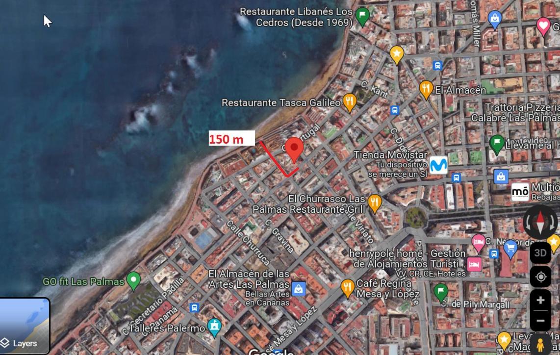 Studio In Las Canteras Beach Las Palmas de Gran Canaria Exterior foto
